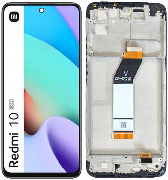 Wyświetlacz do Xiaomi Redmi 10 2022 Ekran LCD Ramka 21121119SG 22011119UY