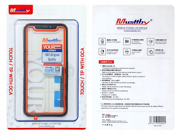 SZYBA SZKŁO WYŚWIETLACZA DOTYK OCA DO APPLE IPHONE XR MUSTTBY CHIP IC