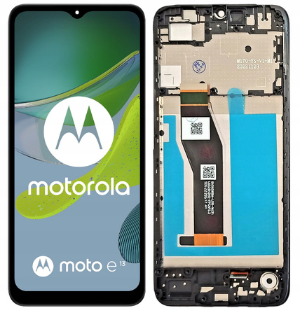 WYŚWIETLACZ EKRAN LCD DO MOTOROLA E13 RAMKA