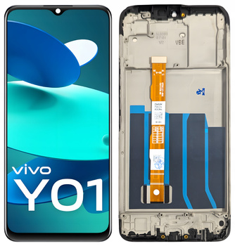 Wyświetlacz do Vivo Y01 Ekran LCD Ramka V2166