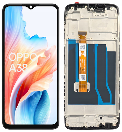 WYŚWIETLACZ EKRAN LCD DO OPPO A38 RAMKA