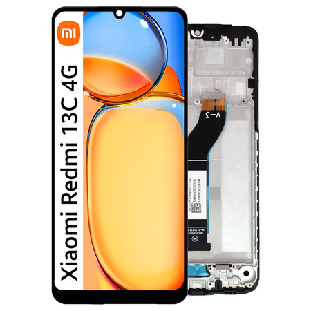 Wyświetlacz do Xiaomi Redmi 13C 4G Ekran LCD Ramka 23100RN82L 23106RN0DA
