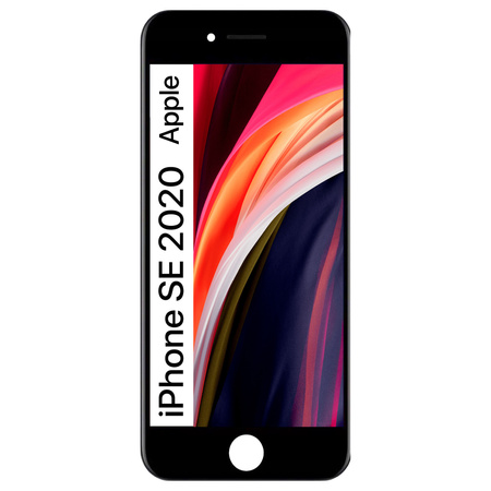 Wyświetlacz do iPhone SE 2020 Ekran LCD Czarny A2275 A2296