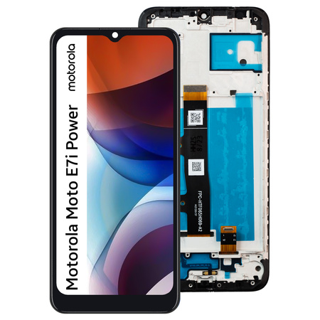 Wyświetlacz do Motorola Moto E7i Power Ekran LCD Ramka XT2097-13