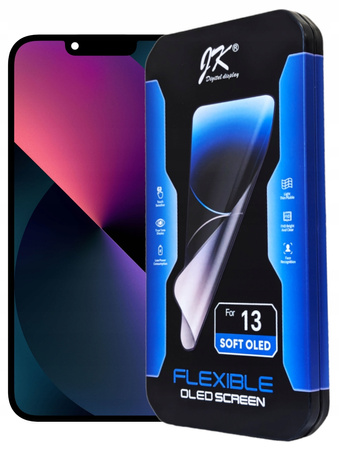 Wyświetlacz do iPhone 13 Ekran LCD Soft OLED A2633 Wymienny Chip