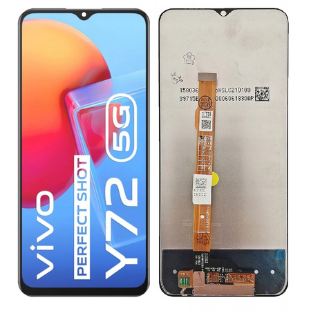 Wyświetlacz LCD Do Vivo Y72 5G Ekran Dotyk Szybka V2041