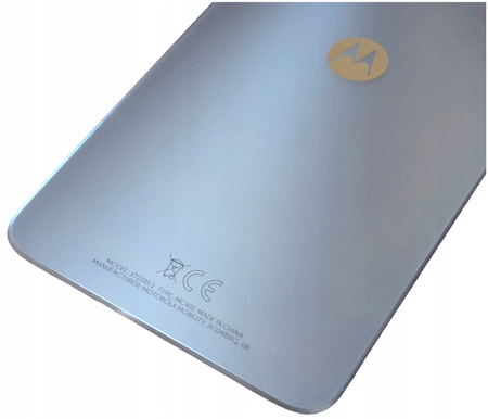 ORYGINAŁ KLAPKA TYLNA BATERII OBUDOWA TYŁ DO MOTOROLA G53 SREBRNY XT2335-2