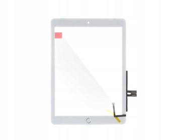 SZYBA SZKŁO WYŚWIETLACZA DOTYK HOME DO IPAD 6 2018 BIAŁY A1893 A1954
