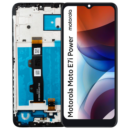 Wyświetlacz do Motorola Moto E7i Power Ekran LCD Ramka XT2097-13
