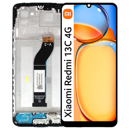 Wyświetlacz do Xiaomi Redmi 13C 4G Ekran LCD Ramka 23100RN82L 23106RN0DA