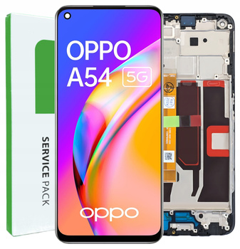 Wyświetlacz do Oppo A54 5G Ekran LCD Ramka Oryginał Zila CPH2195