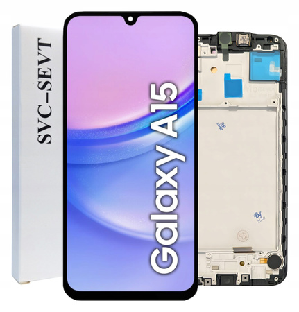 Wyświetlacz do Samsung Galaxy A15 4G Ekran LCD Ramka Oryginał Zila SM-A155F