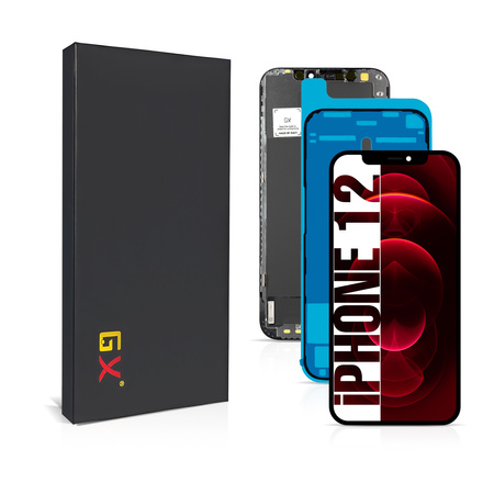 Wyświetlacz do iPhone 12 / 12 Pro Ekran LCD OLED GX A2407 Wymienny Chip