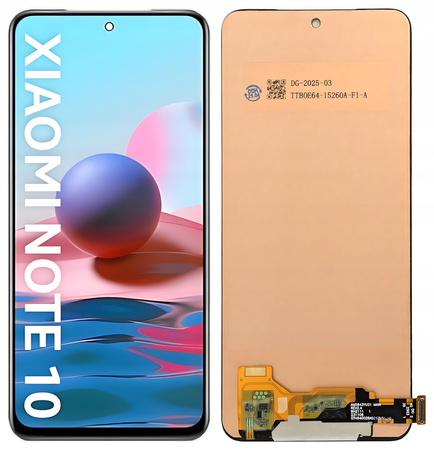 Wyświetlacz LCD Do Xiaomi Note 10 Ekran InCell M2101K7AI M2101K7AG