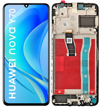 Wyświetlacz do Huawei Nova Y70 Ekran LCD Ramka MGA-LX2 MGA-LX3