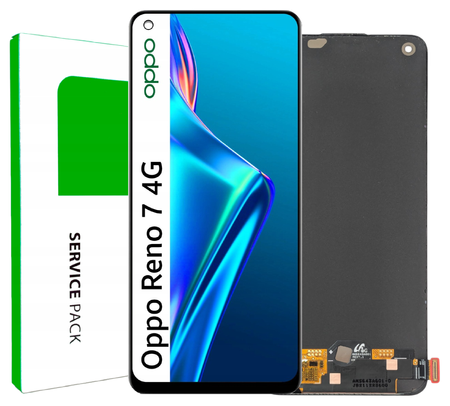 Wyświetlacz do Oppo Reno7 Ekran LCD AMOLED Oryginał CPH2363 CPH2371