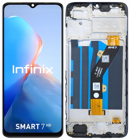 Wyświetlacz do Infinix Smart 7 HD Ekran LCD Ramka X6516