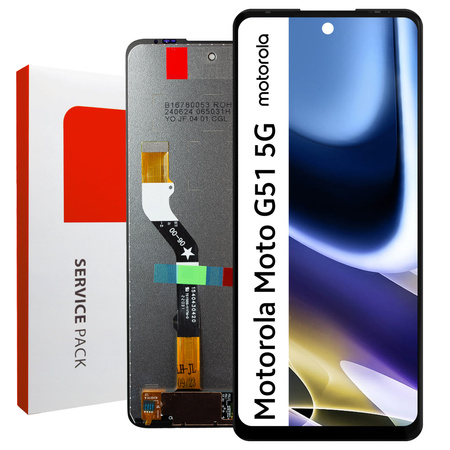 Wyświetlacz do Motorola Moto G51 5G Ekran LCD Oryginał Zila XT2171-1