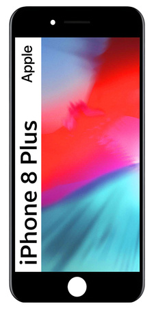 Wyświetlacz do iPhone 8 Plus Ekran LCD Czarny A1864 A1897
