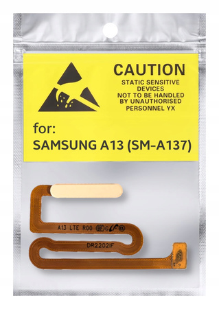 Oryginał Czytnik Linii Papilarnych do Samsung A13 SM-A137 Pomarańczowy