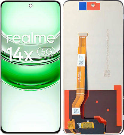 Wyświetlacz do Realme 14X 5G Szybka Dotyk Ekran LCD RMX5020