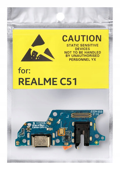ORYGINAŁ PŁYTKA GNIAZDO ŁADOWANIA USB ZŁĄCZE FLEX DO REALME C51 RMX3830