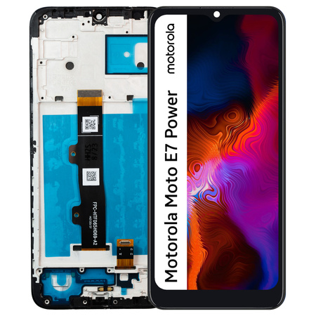 Wyświetlacz do Motorola Moto E7 Power Ekran LCD Ramka PAMH0001IN PAMH0010IN