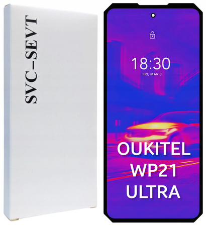 Wyświetlacz do Oukitel WP21 Ultra Ekran LCD Oryginał Zila