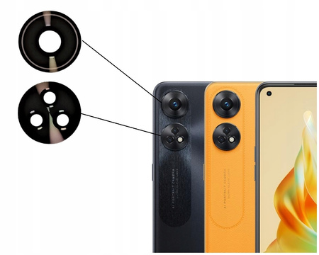 SZYBKA SZKŁO OSŁONA APARATU DO OPPO RENO8 T