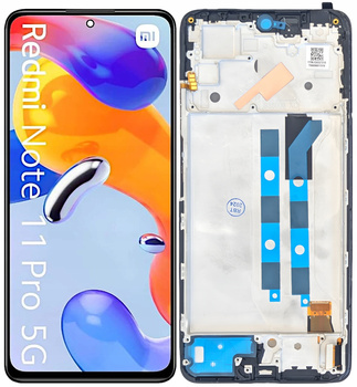 Wyświetlacz do Xiaomi Redmi Note 11 Pro 5G Ekran LCD OLED Ramka 2201116SG