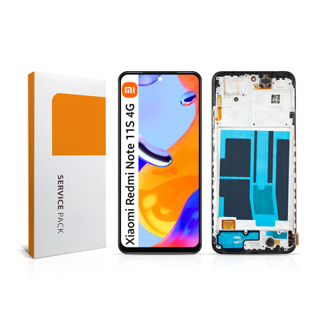 Wyświetlacz do Xiaomi Redmi Note 11S 4G Ekran LCD Ramka Oryginał Zila