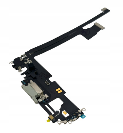 ORYGINAŁ TAŚMA ZŁĄCZE GNIAZDO ŁADOWANIA USB DO iPHONE 12 PRO MAX BIAŁY