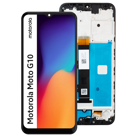 Wyświetlacz do Motorola Moto G10 Ekran LCD Ramka XT2127-2