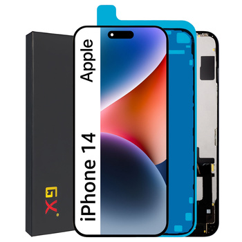 Wyświetlacz do iPhone 14 Ekran LCD OLED GX A2882 A2649 +Uszczelka
