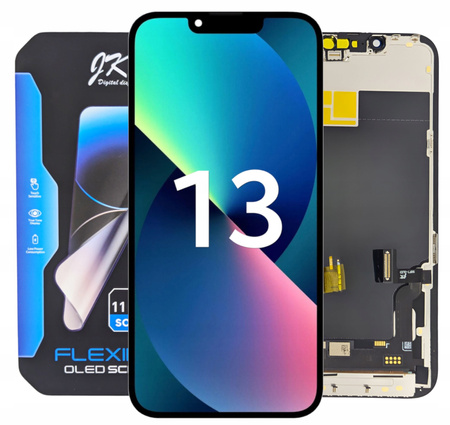 Wyświetlacz do iPhone 13 Soft OLED Ekran LCD A2633 Wymienny Chip