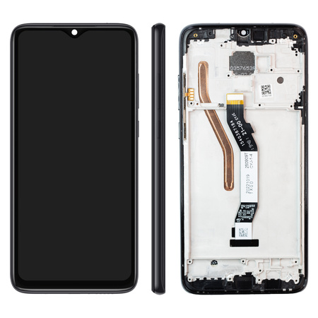 Wyświetlacz do Xiaomi Redmi Note 8 Pro Ekran LCD Ramka Czarna M1906G7I