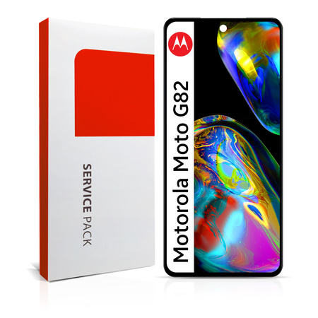 Wyświetlacz do Motorola Moto G82 Ekran LCD Ramka Oryginał Zila XT2225-1