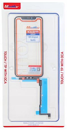 SZYBA SZKŁO WYŚWIETLACZA DOTYK OCA DO APPLE IPHONE 11 PRO MUSTTBY NO IC