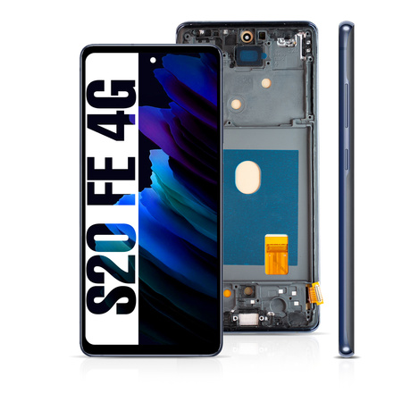 Wyświetlacz do Samsung Galaxy S20 FE 4G Ekran LCD OLED Ramka SM-G780F