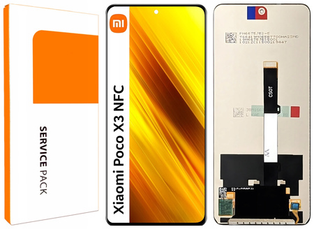 Wyświetlacz do Xiaomi Poco X3 NFC Ekran LCD Oryginał Zila M2007J20CG