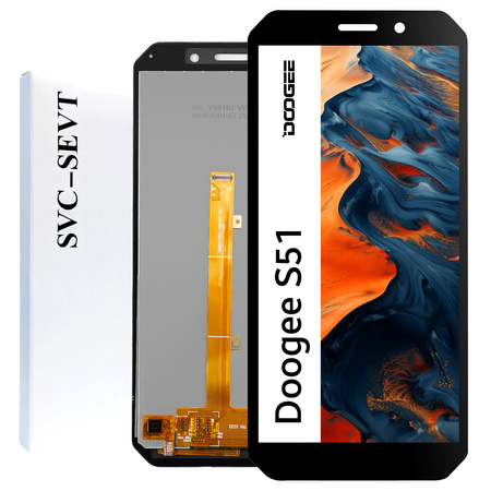 Wyświetlacz do Doogee S51 Ekran LCD Oryginał Zila