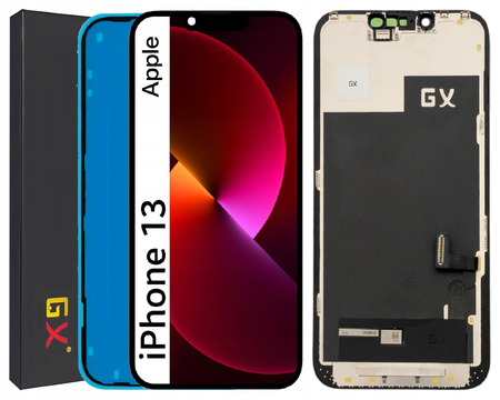 Wyświetlacz do iPhone 13 Ekran LCD OLED GX A2633 A2482 A2631 +Uszczelka