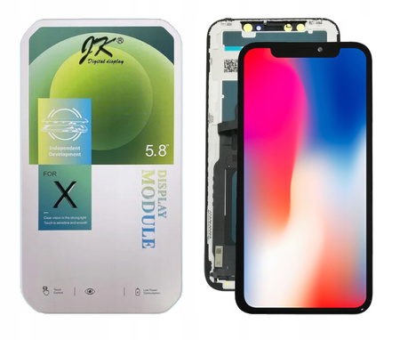 WYŚWIETLACZ EKRAN LCD DO APPLE IPHONE X JK INCELL WYMIENNY CHIP