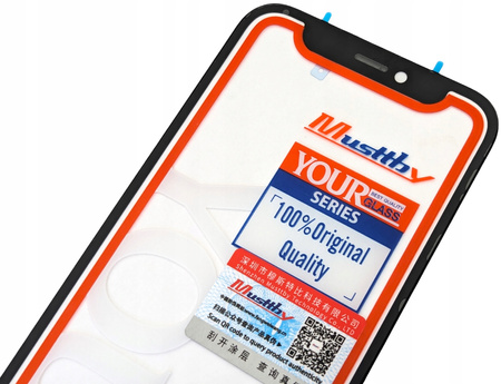 ORYGINAŁ SZYBA SZKŁO WYŚWIETLACZA KLEJ OCA DO IPHONE 12 MINI MUSTTBY