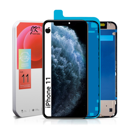Wyświetlacz do iPhone 11 Ekran LCD Incell JK A2111 A2221 Wymienny Chip