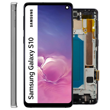 Wyświetlacz do Samsung Galaxy S10 Ekran LCD Incell Ramka Czarny SM-G973F