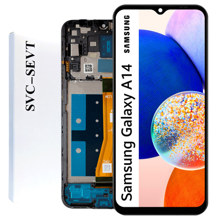 Wyświetlacz do Samsung Galaxy A14 4G Ekran LCD Ramka Oryginał Zila SM-A145P