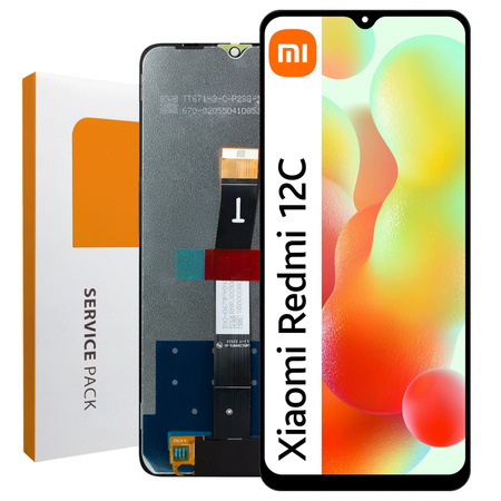 Wyświetlacz do Xiaomi Redmi 12C Ekran LCD Oryginał Zila 22120RN86G