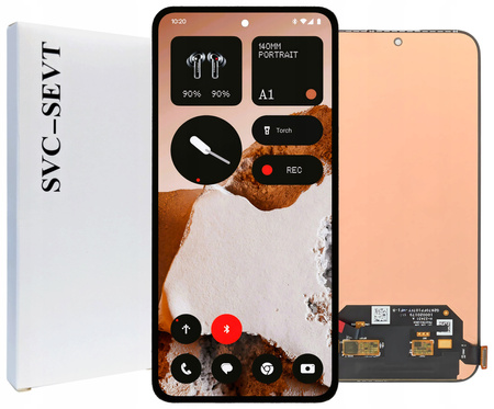 Oryginał Zila do Nothing Phone 2 Pro Wyświetlacz LCD Dotyk