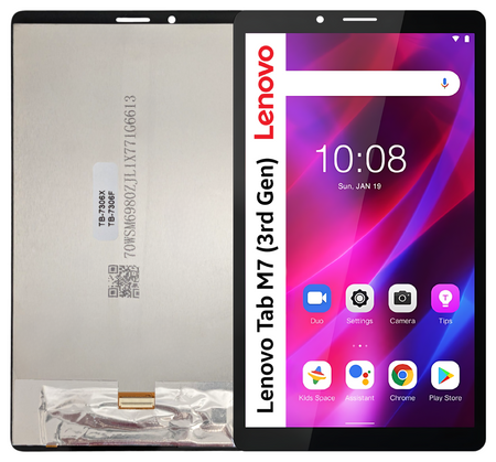Wyświetlacz do Lenovo Tab M7 (3rd Gen) Ekran LCD ZA8C0027US TB-7306X